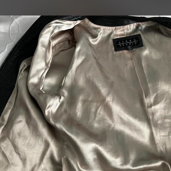 Siena Studio Black Leather  Y2K Vintage Leather. Pre Loved 🥰 very Soft Leather - Picture 4 of 7